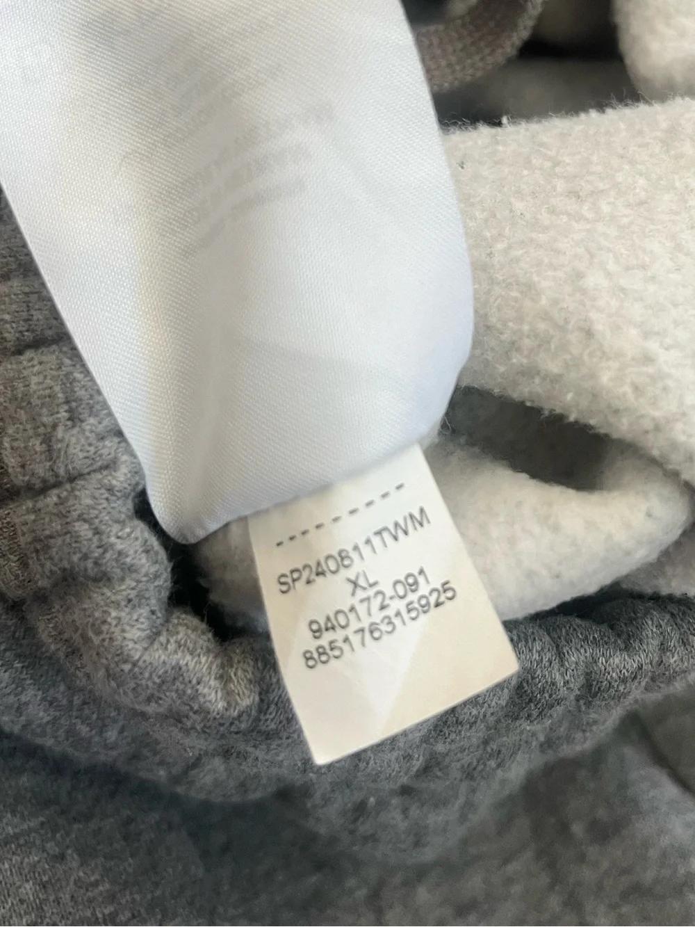 Jordan Jumpman Fleece Sweatpants Carbon Heather Grey Size XL